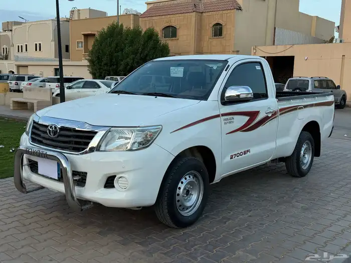 تويوتا هايلوكس غماره 2014 GLX سعودي نظيف جدا 4