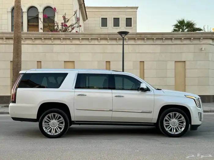 كاديلاك اسكاليد طويل موديل 2019 بلاتينيوم تشيكات وكاله 25