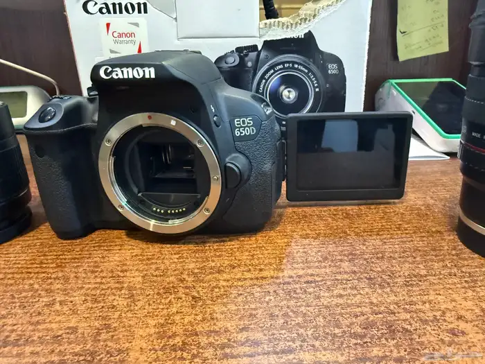 كاميرا كانون canon _ EOS 650 D 7