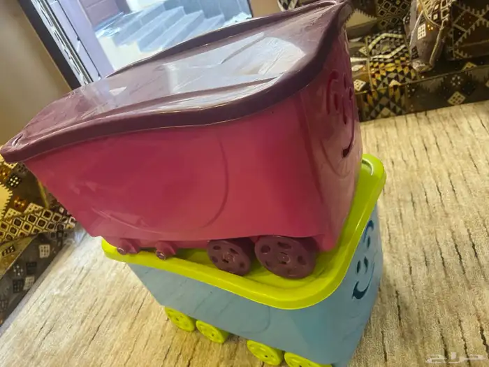 سجادة العاب للاطفال وصناديق حفظ الالعاب 2