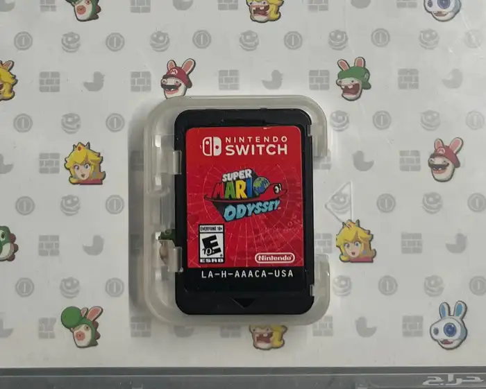 شريط لعبة ماريو اوديسي بعلبة لعبة اخرى 0