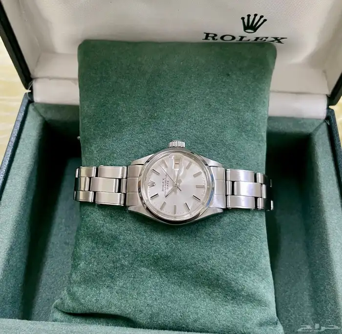 ساعة رولكس ديت 26 استيل بحالة مميزة وسعر مخفض 1