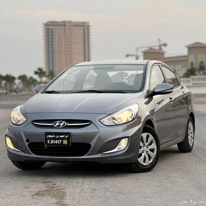 هونداي اكسنت مخزنه 2015 قير اوتوماتيك 1