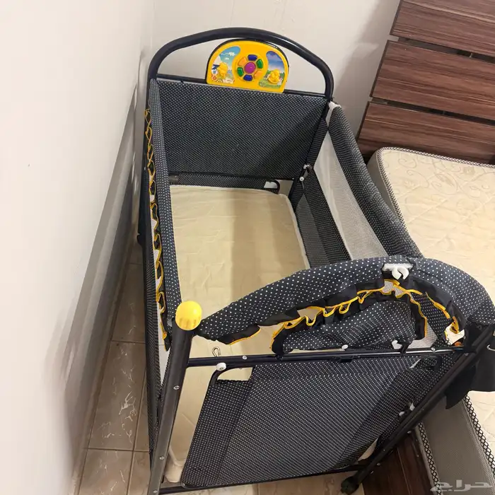 سرير اطفال دبل 1