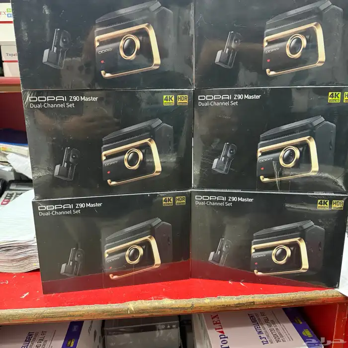 داش كام DDPAlZ90Masterامامي وخلفية 4K تدعم  GPS 3