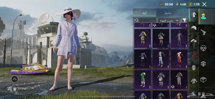 حسابي لي ببجي للبيع 500  مكه (يد بيد) 56