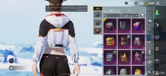 حساب ببجي عالميه 4