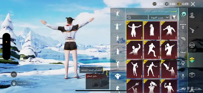 حساب ببجي عالميه 15