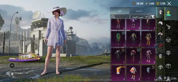 حسابي لي ببجي للبيع 500  مكه (يد بيد) 64