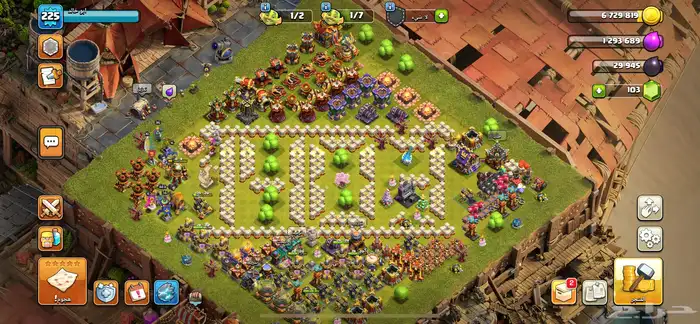 كلاش اوف كلانس الحفر او القصيم 0