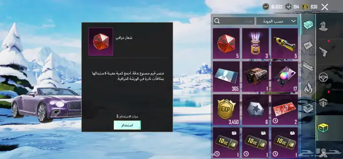 حساب ببجي للبيع 6