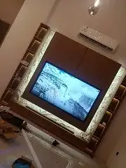 ديكور سقوف شاشات باركية فايبر شاشات شامل نقل الكهرباء 4