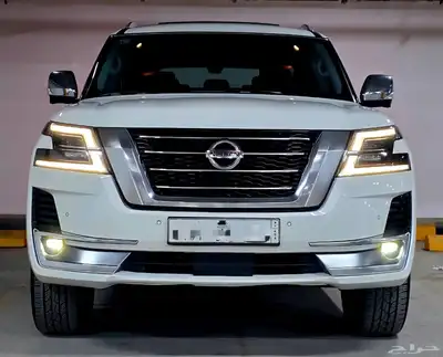 نيسان باترول بلاتينيوم أبيض 2021 index