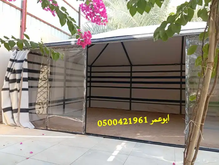 خيام هيكل المطور سهل لفك وتركيب 6