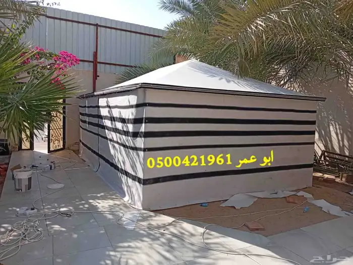 خيام هيكل المطور سهل لفك وتركيب 2