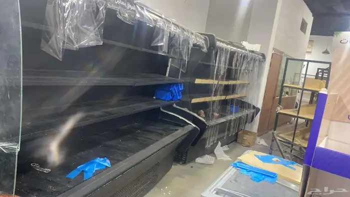 اغراض بقاله للبيع رفوف ثلاجات مكيفات كاشير ماسه كاشير 0