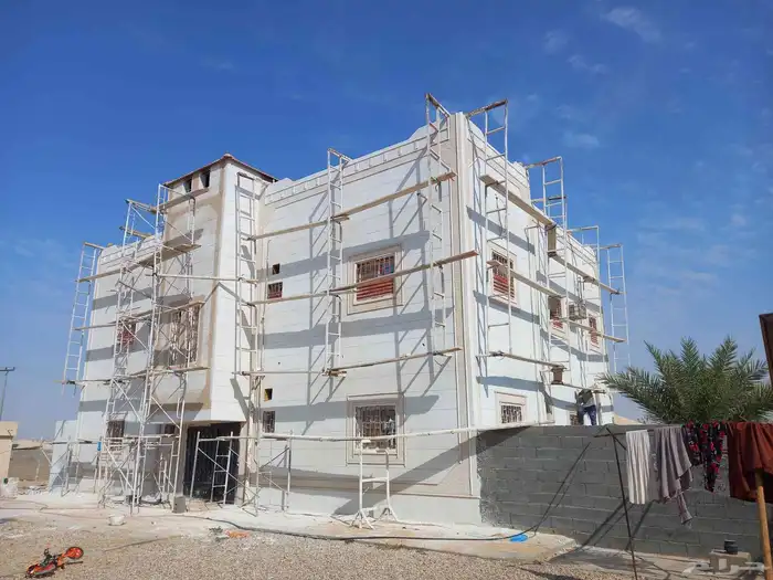 لياسه ملونه وتركيب عوازل سطوح 3