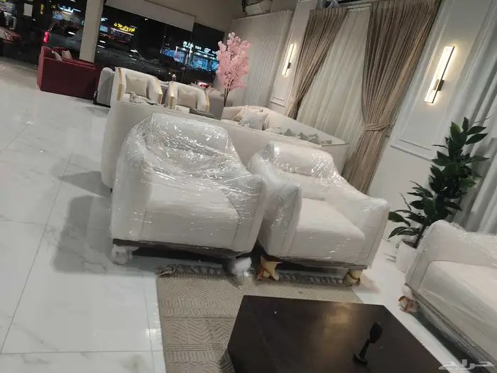 4 قطعه 2 كنب 2 كرسي تكفي 8 شخص 2