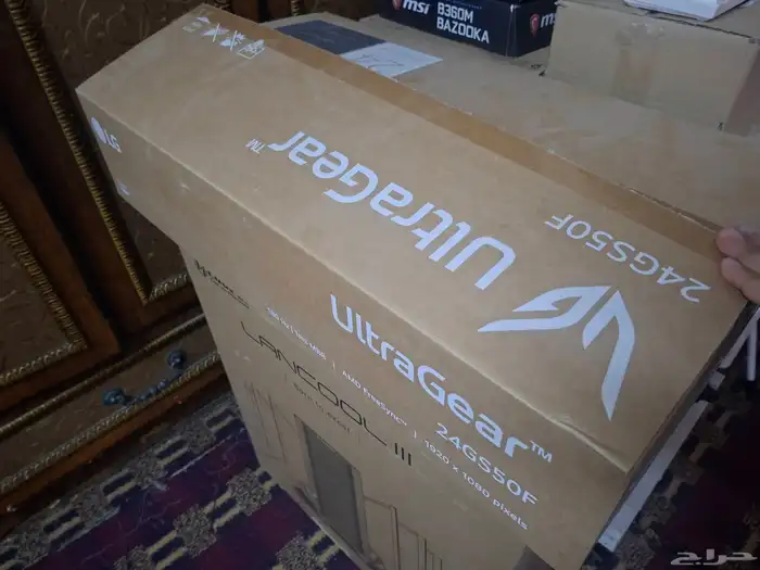 شاشة Ultra gear هرتز180 24 بوصه استخدام 141 ساعه تابي 0