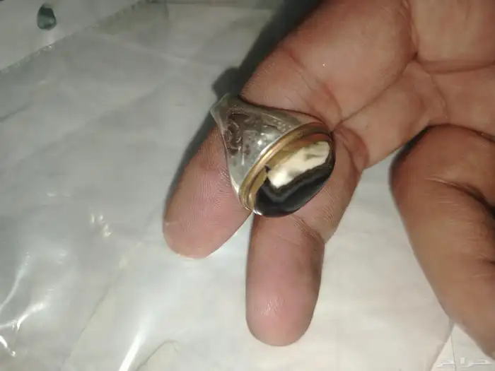 خاتمين فضه للبيع عالسوم 3