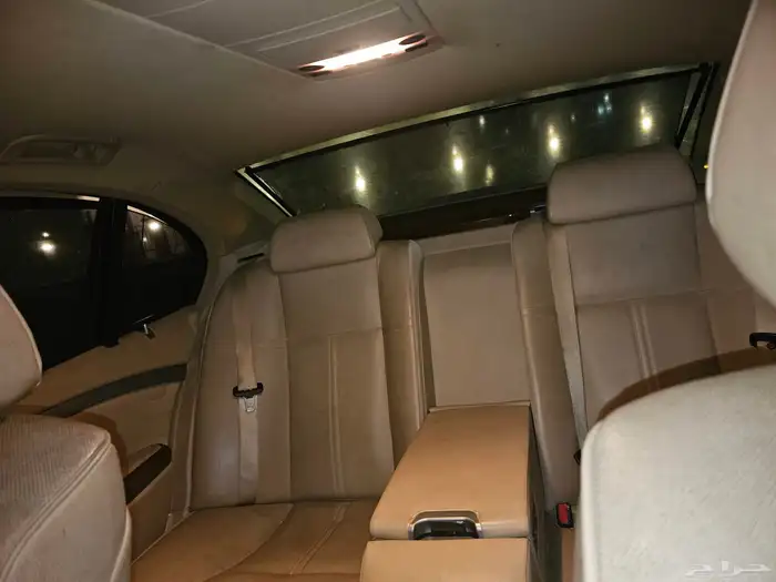 بي ام 2007 مقاس 735 فل كامل بودي بلد وداخلية السيارة نظيفة 5