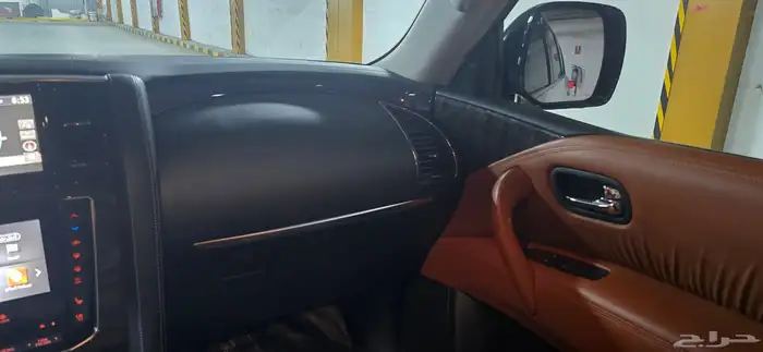 نيسان باترول بلاتينيوم أبيض 2021 10