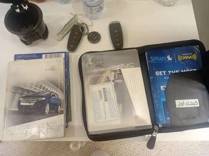 فورد ايدج ابيض 2011 بدي وكالة ثاني مالك اقبل بدل كرل 25