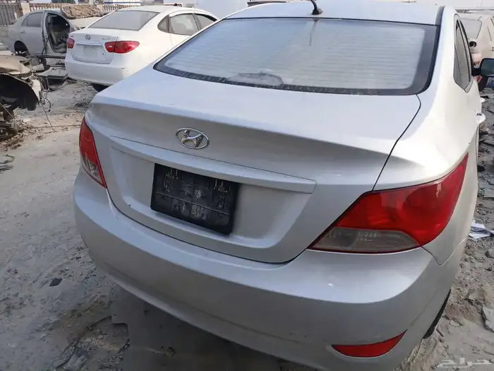 اكسنت 2017 مصدومه قطع غيار 1