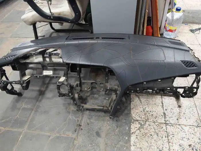 تنجيد قشرة طبلون سوناتا موديل 2016 جلد أسود مناسب جدا  لضباب 8