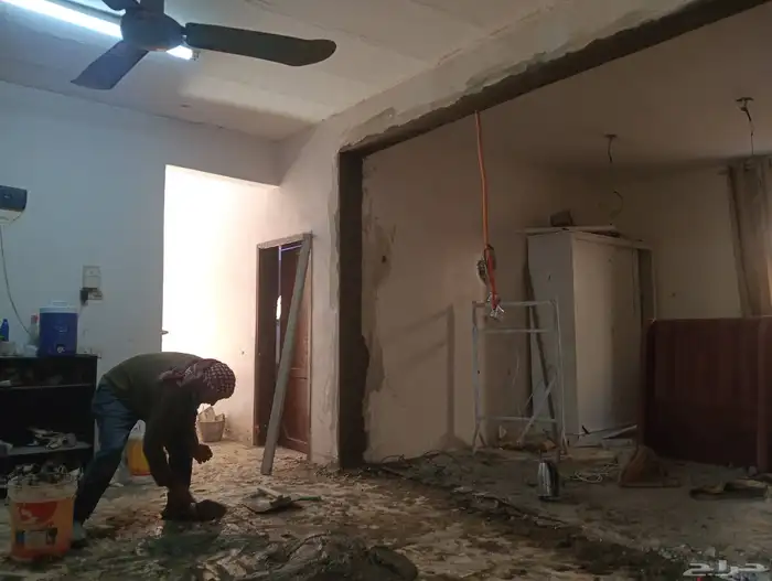 صبغ ديكور بلاط مساح مباني ابواب تكسير ترميم منزلي 3