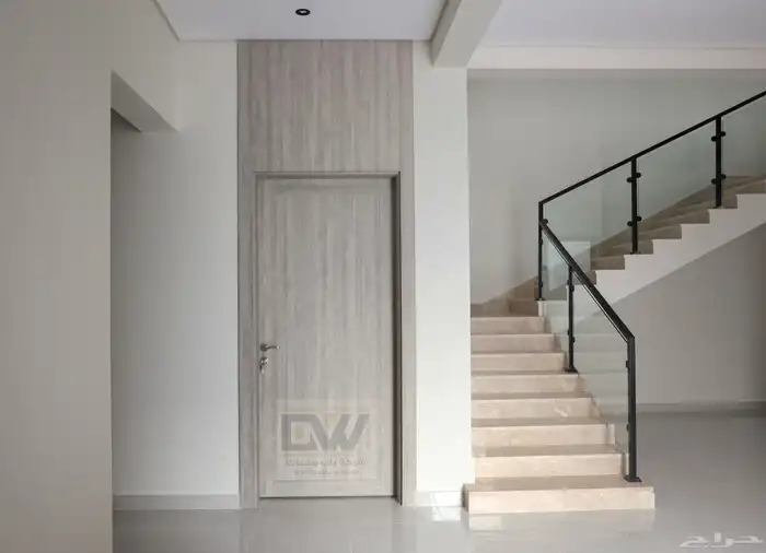 أبواب WPC الداخلية شركة باب وشباك للأبواب الداخلية 1