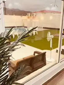 استراحة دانيال للايجار اليومي مسبح ملعب طائره ألعاب مائيه 6