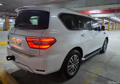 نيسان باترول بلاتينيوم أبيض 2021 index