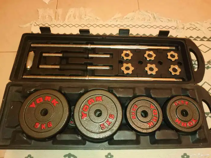 دامبل دامبلز اوزان حديد نادي رياضة 50kgلتمارين البيت للبيع ن 2