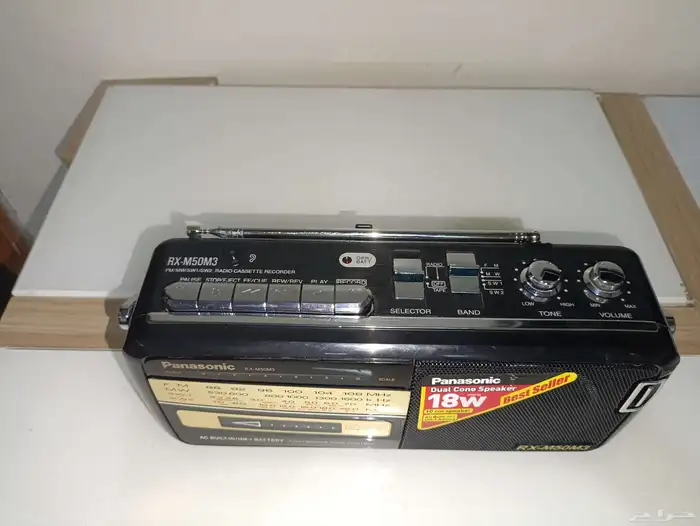 راديو وكاسيت باناسونيك بحاله ممتازه 2