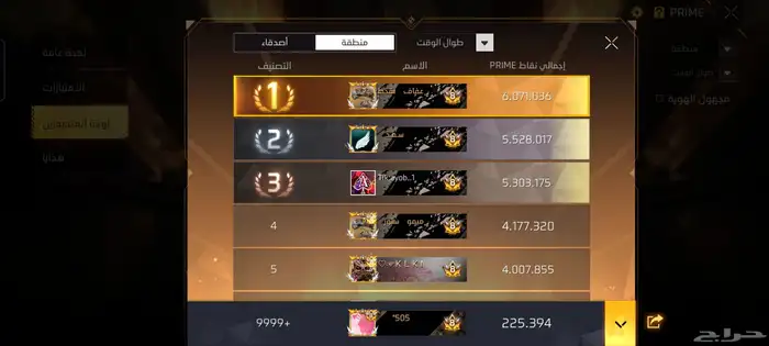 حساب فيري فاير 9