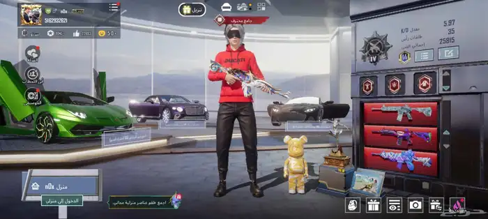 حساب ببجي اسطوري 24