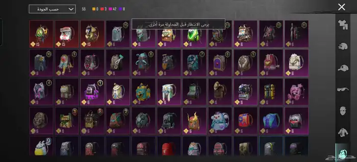 حساب ببجي للبيع 3