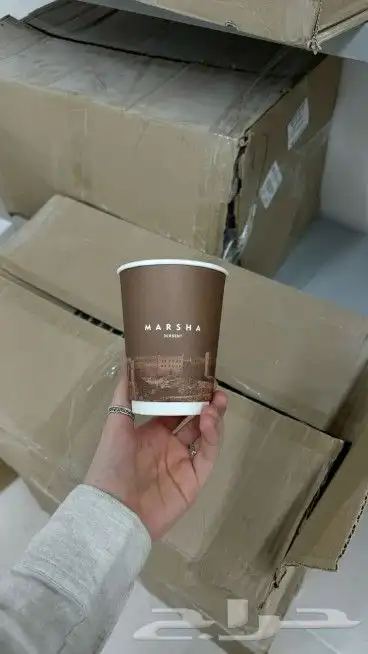 طباعة أكواب ورقية بجميع المقاسات   جودة عالية وأسعار منافسة 1