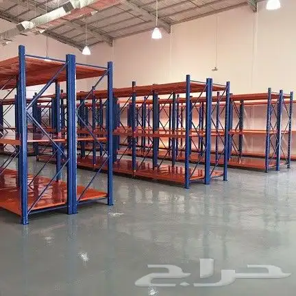 رفوف تخزين ارفف مستودعات رفوف تموينات بقالة 0