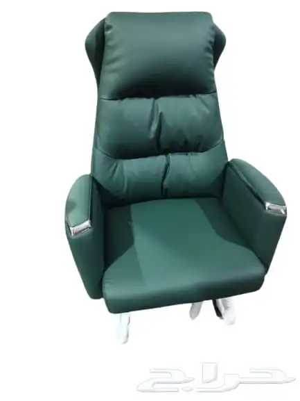 كرسي طقم جلد فخم-كرأسي مدير كبير موديلات راقية بأسعار جملة 10