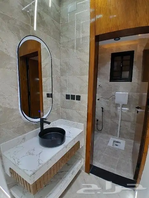 للبيع شقه دور ثاني مصعد راكب جاهز تشطيب راقي بدرة الموسي 13