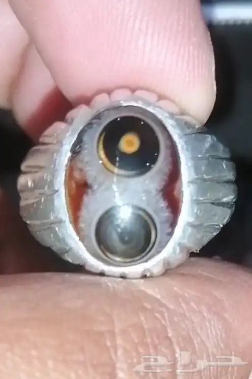 خاتم عقيق كرزي 3