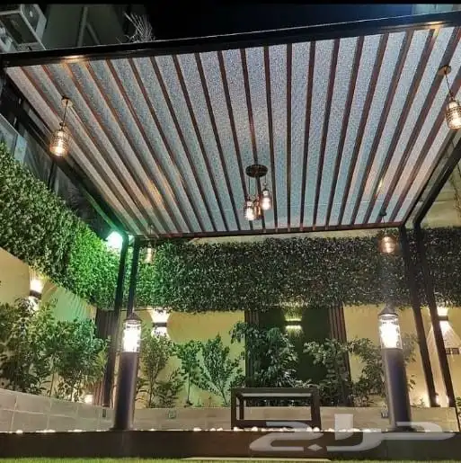 جلسات شتوية مضلات وسواتر جده برجولات 5