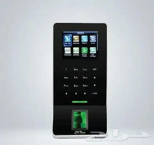 جهاز الحضور والانصراف . دوام الموظفين . مع البرنامج 0