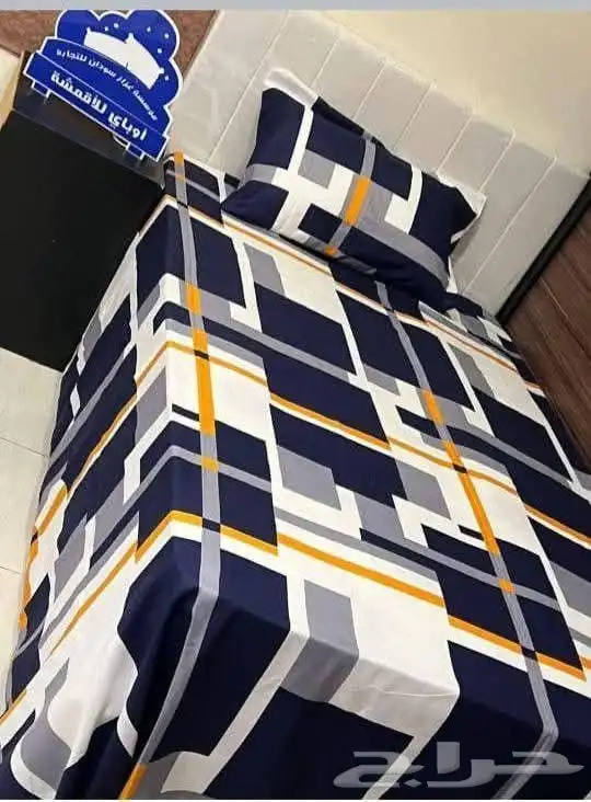 ملايات دبي الاصليه لون ثابت وناير وخامة بارده ومريحة بولستر 3