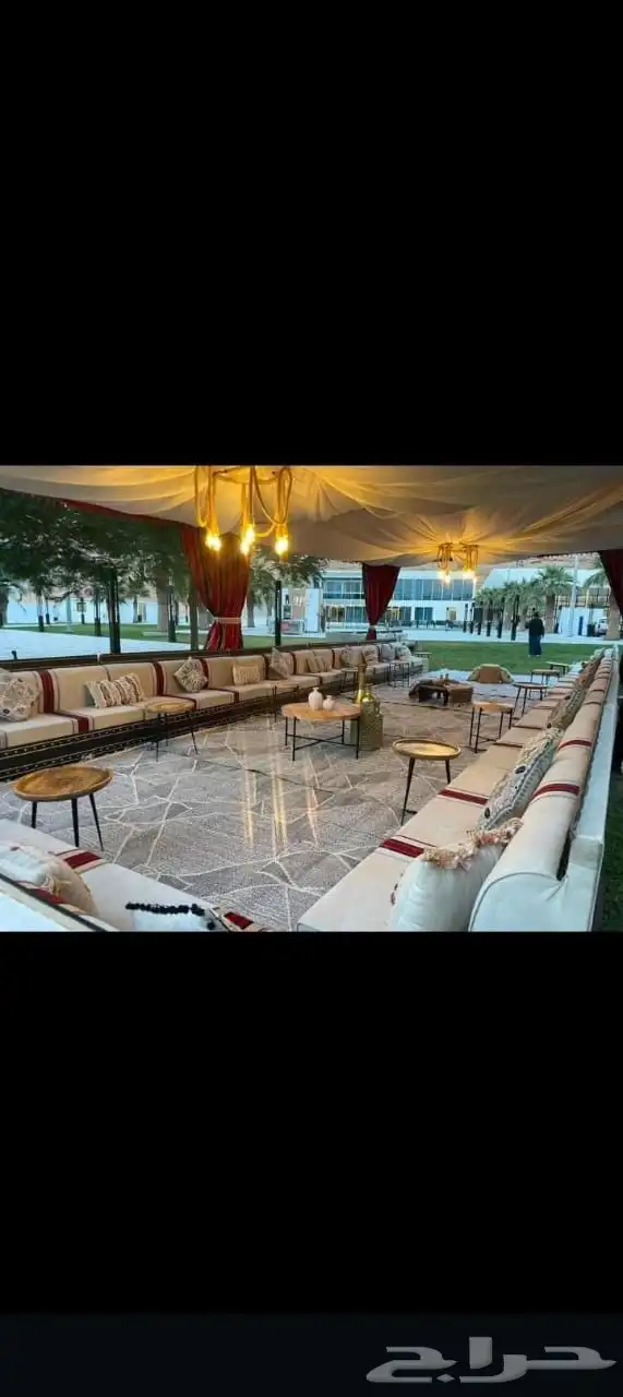 حفلات مناسبات تاجير جلسات شعبيه تاجير فرشات كراسي وطاولات 9