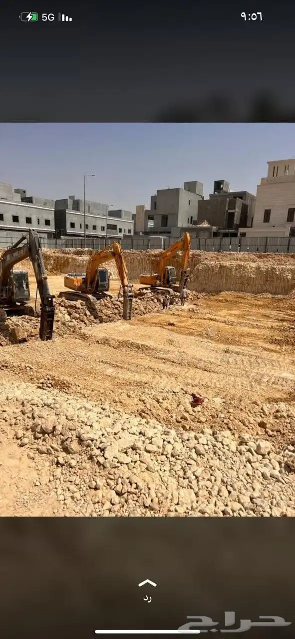 تاجير تريلات قلاب وحفر قواعد مباني بريده القصيم 3