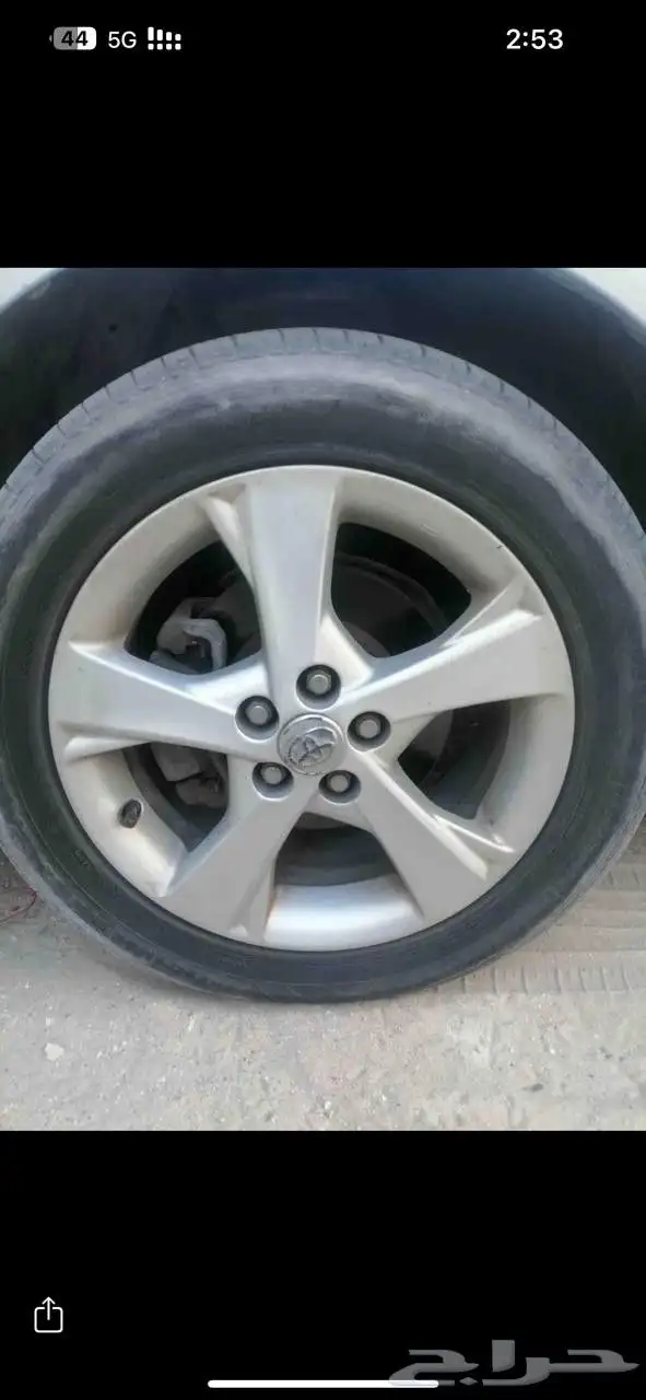 جنوط كورلا للبيع او البدل جنوط بدون كفرات 0