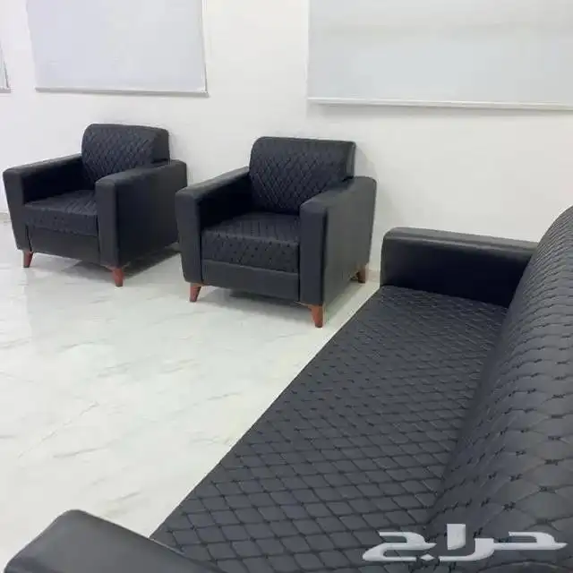 اثاث الم تبي  نب جلد فخم متوفر جديد مادل سعر جملع 6